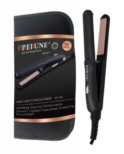 Rebune Ceramic Mini Hair Straightener RE-2077