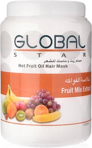 Global Star Hair Mask and Oil Bath with Fruit Extract 1500ml