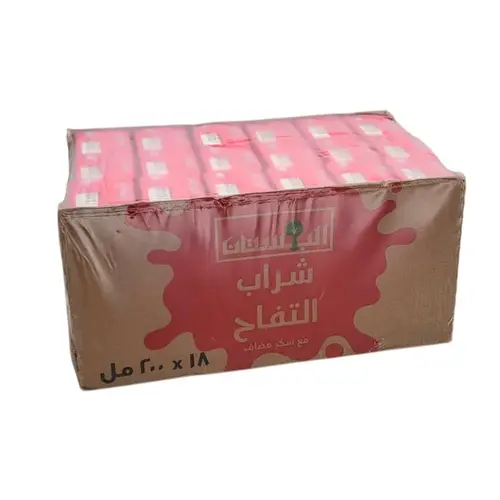 Al Bustan Apple Juice Carton 18 pieces * 200 ml