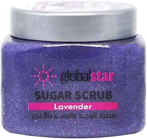 Global Star Lavender Face and Body Scrub - 600g
