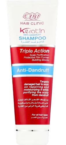 Eva Keratin Anti-Dandruff Moisturizing Shampoo - 230ml