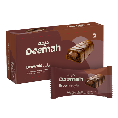 Dima Chocolate Brownie Cake 12 pieces * 37 g