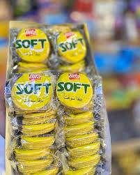 Soft Biscuit Sandwiches with Marshmallow and Banana 40 Pieces 12g