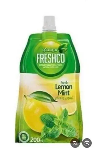Freshco Lemon & Mint Fruit Drink 210ml