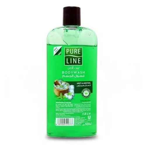Pure Line Antibacterial Hand Wash with Mint and Menthol - 500ml