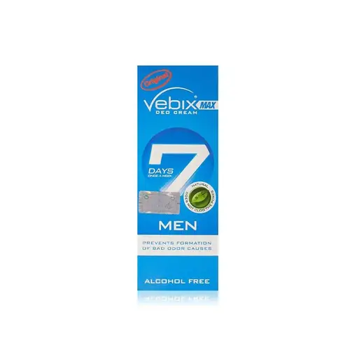 Vebex Max Duo Cream Deodorant for Men - 25ml