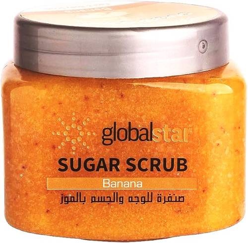 Global Star Banana Face and Body Scrub - 600g