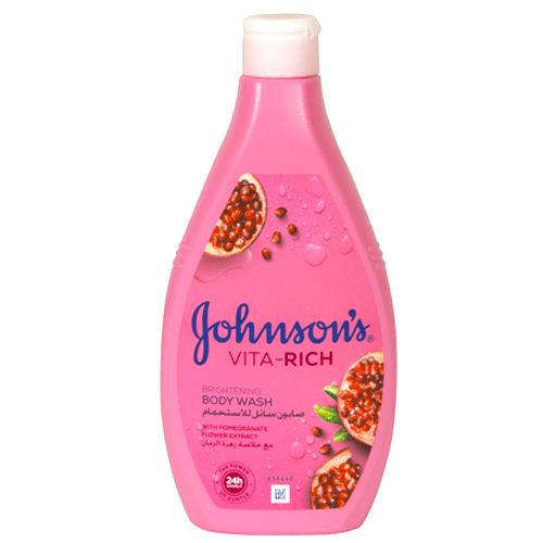 Johnson's Body Wash with Pomegranate Flower Extract - 400 ml