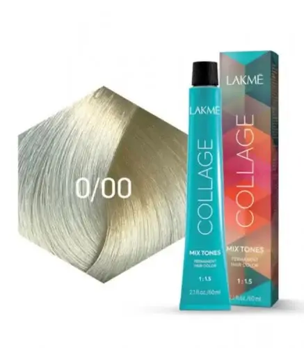 Lakme Collage Mixtones Hair Dye No. 0/00 Lightening Cream 60ml