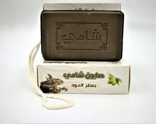 Aleppo laurel soap with oud scent - 150 gm