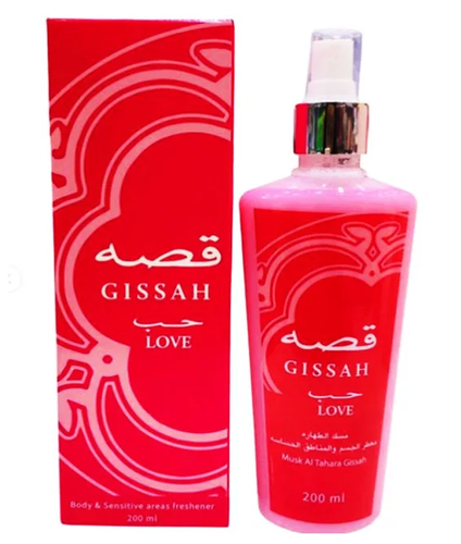 قصه حب مسك الطهارة معطر الجسم ومناطق الحساسة - 200 مل