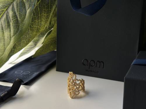 خاتم apm ستيتمنت - ذهبي 