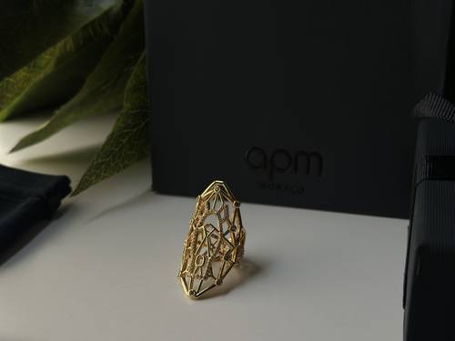 خاتم apm - ذهبي