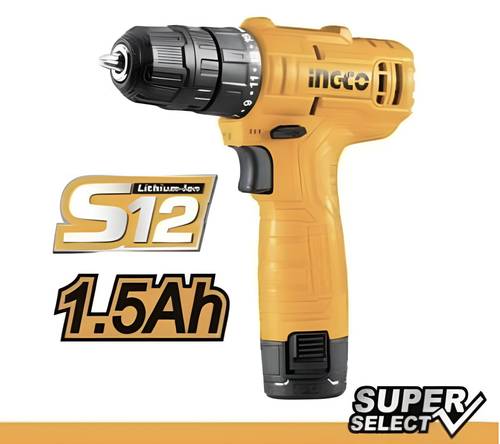 دريل ليثيوم أيون 12 فولت انكو (INGCO (S12