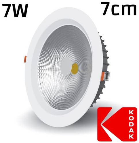 سبوت لايت ليد 7 سم شفاف 7 واط (اصفر/ابيض) كوداك KODAK