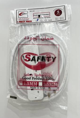 Extension Socket Brand: Safety