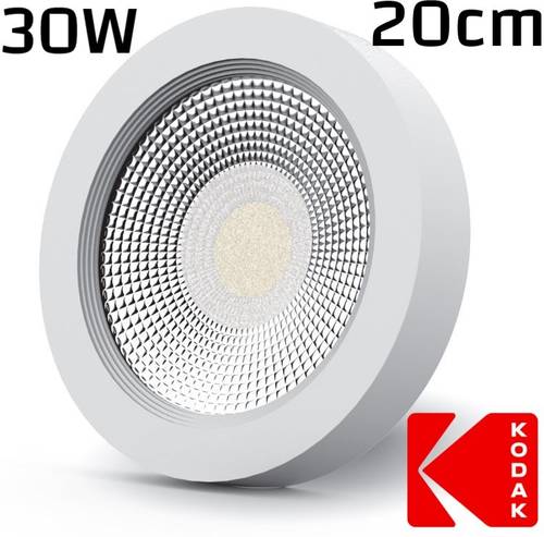 سبوت لايت خارجي (لطش) 20 سم شفاف 30 واط (اصفر/ابيض) كوداك KODAK
