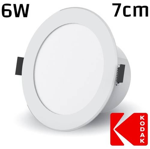 سبوت لايت ليد 7 سم ثلجي 6 واط (اصفر/ابيض) كوداك KODAK