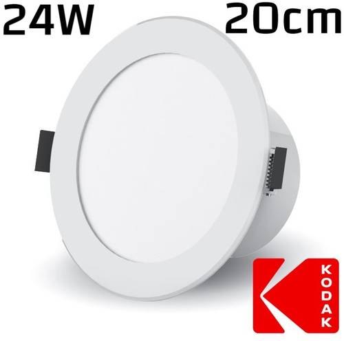 سبوت لايت ليد 20 سم ثلجي 24 واط (اصفر/ابيض) كوداك KODAK