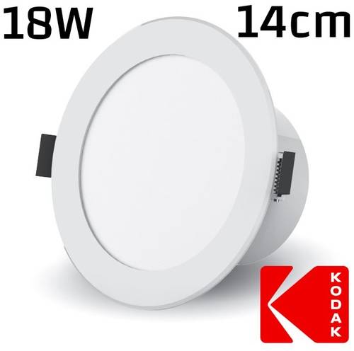 سبوت لايت ليد 14 سم ثلجي 18 واط (اصفر/ابيض) كوداك KODAK