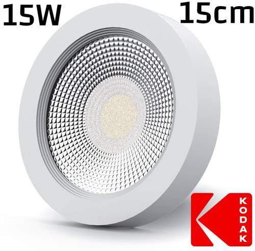 سبوت لايت خارجي (لطش) 15 سم شفاف 15 واط (اصفر/ابيض) كوداك KODAK