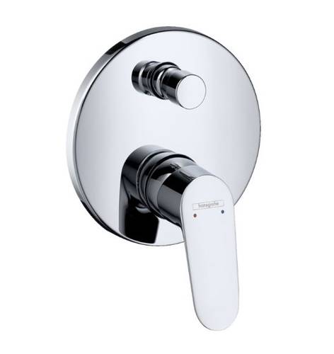 لوحة / مسكة خلاط مخفي خطيين (دش) هانز جروهي Hansgrohe #31945