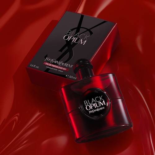 عطر  إيف سان لوران بلاك أوبيوم أو دو بارفان أوفر ريد