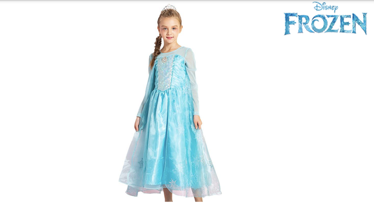 لباس الأميرة السا برستيج من فروزن دزني 