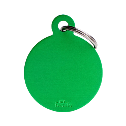 MF Tags BIG ROUND ALUMINUM