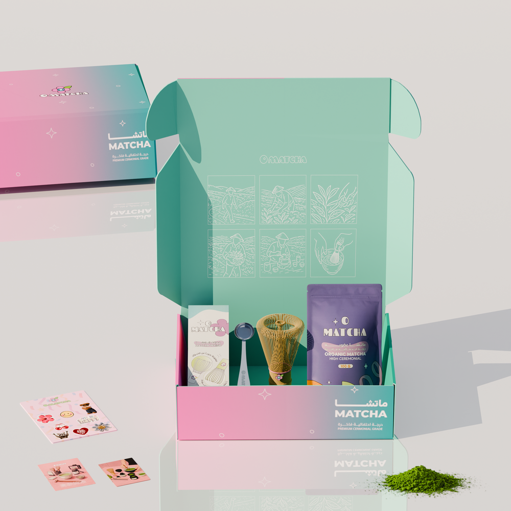 بوكس الماتشا 100 جرام -  Matcha Box 100g -الأكثر مبيعًا في المملكة