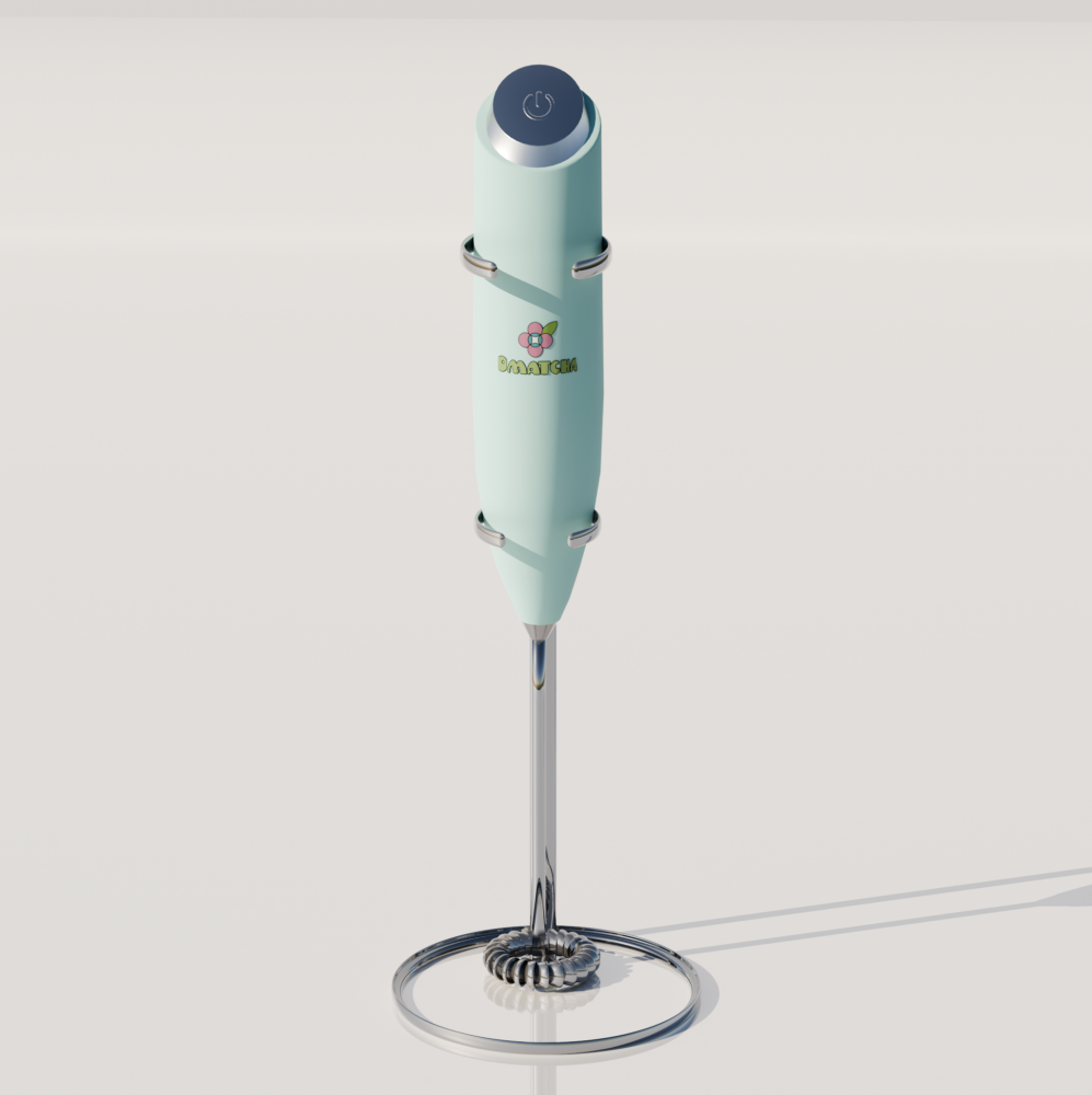 مخفقة الماتشا الكهربائية - فيروزي فاتح