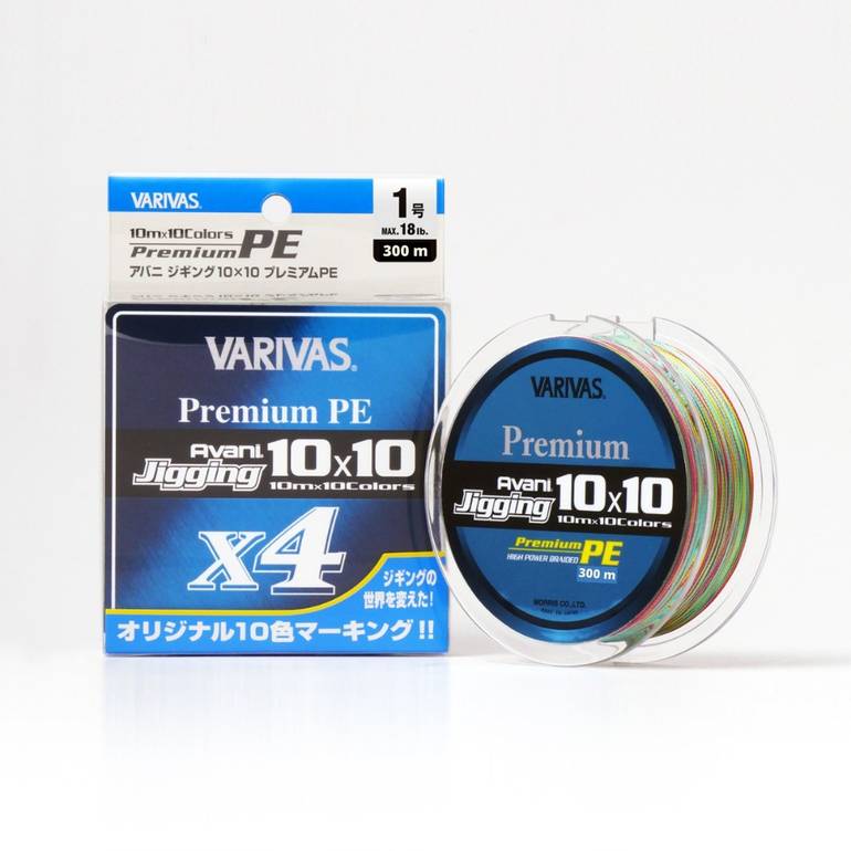 خيط حرير Varivas Premium Avani Jigging PE  X4
