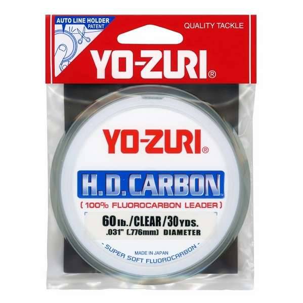 فلورو كاربون Yo-Zuri HD 30 Yards Clear Fluorocarbon Leader