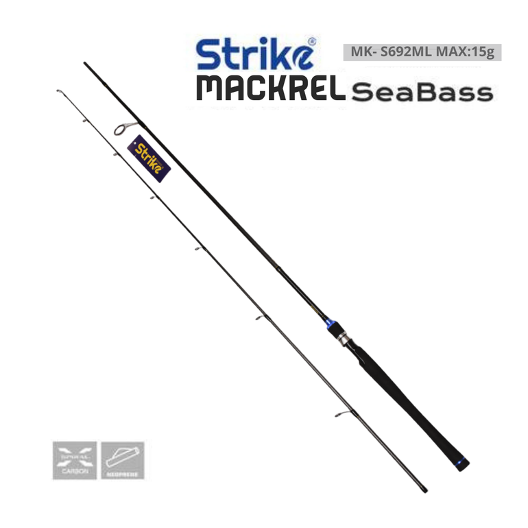  STRIKE MACKEREL Sea Bass: MK-S692ML  MAX 15G