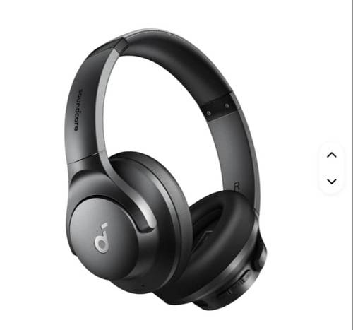 سماعات رأس Anker Soundcore Q20i لاسلكية فوق الأذن مع عزل ضوضاء نشط