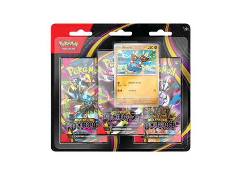 Pokemon 3 Pack Blister Pitch Black Edition