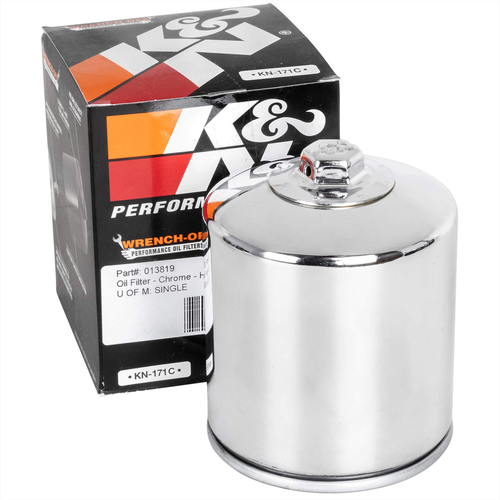 فلتر زيت كروم هارلي ديفيدسون K&N
