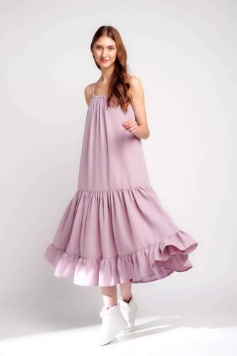 Chic Allure full length maxi dress