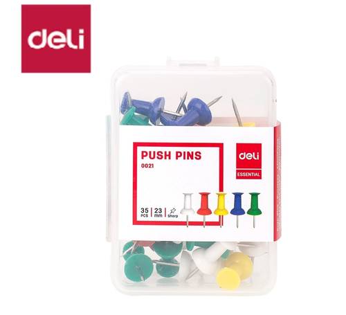 دبابيس تثبيت ملونة – Deli