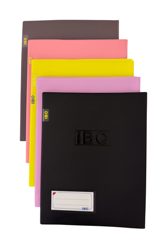 دفتر IBC وردي 10×8 إنش – 80 ورقة سطرين