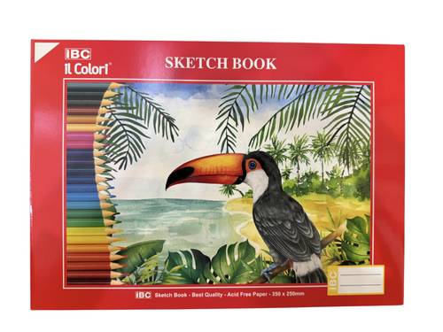 دفتر رسم Sketch Book من IBC – حجم كبير 25×35 سم