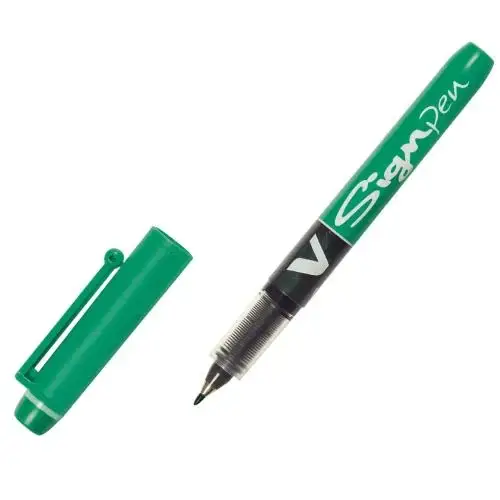 قلم توقيع – Pilot V Sign Pen – اخضر