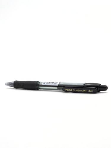 قلم حبر جاف – Pilot Super Grip – اسود – وسط