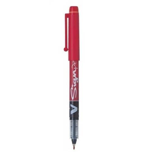 قلم توقيع – Pilot V Sign Pen – احمر
