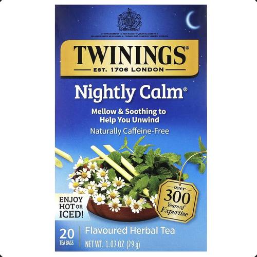 شاي twinings انجليزي بالبابونج والاعشاب المهدىء 20كيس