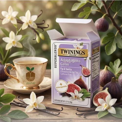 شاي twinings بالتين والفانيليا مع الاشواغندا 18 كيس