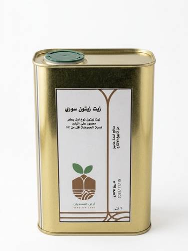 زيت زيتون سوري بكر 1 لتر أرض السنديان