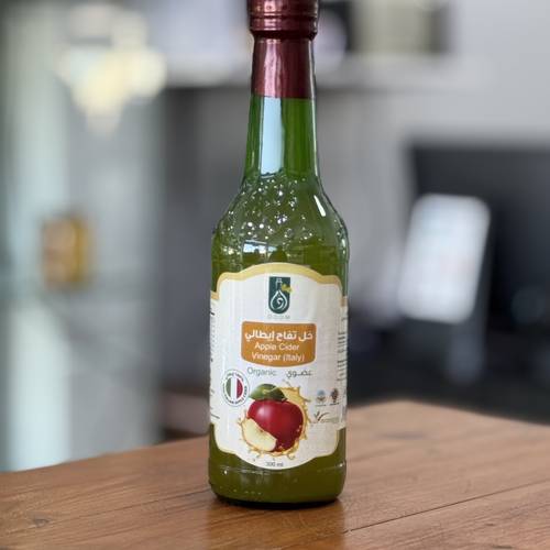 خل تفاح ايطالي عضوي 300مل