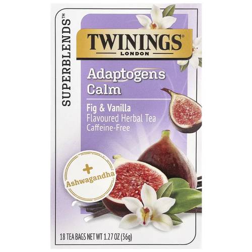 شاي twinings بالتين والفانيليا مع الاشواغندا 18 كيس