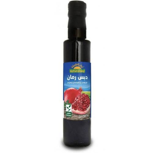 دبس رمان عضوي من ارض الطبيعة 250مل